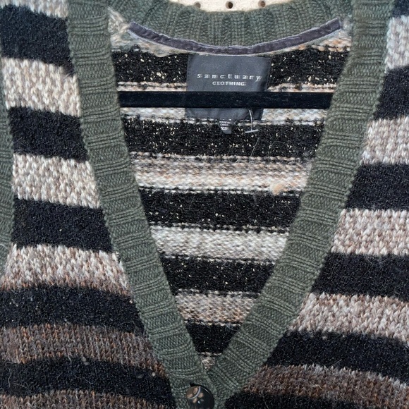 Sanctuary Clothing Los Angeles Sweater Vest XS - Stylish Women's Knit Top - Picture 2 of 6